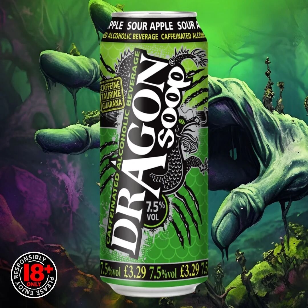 Spooky season is upon us... 

&gt;&gt; dragonsoop.com 

7.5% ABV. Contains Caffeine, Taurine &amp; Guarana. 18+ only.

Please enjoy #DragonSoop responsibly

#spooky #halloween #halloweenparty