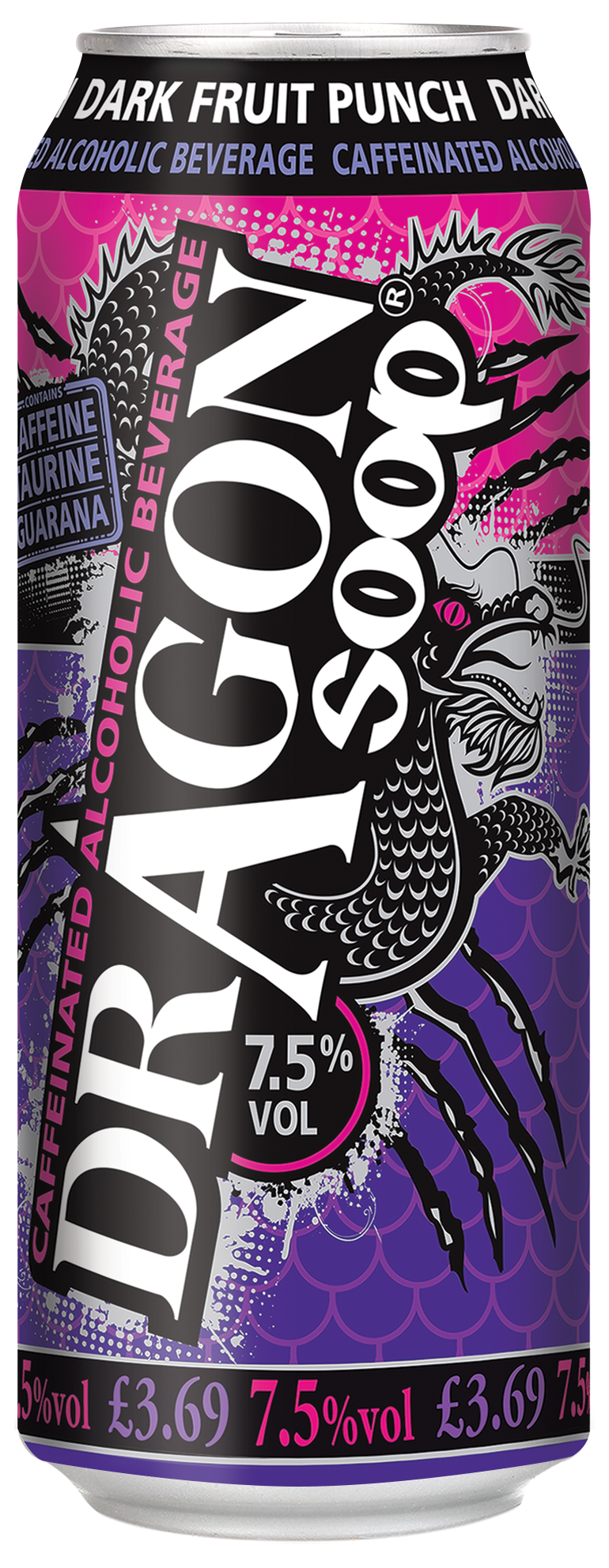 Dragon Soop 500ml DARK FRUIT PUNCH Can 2026 £3_69 72dpi cutout.png
