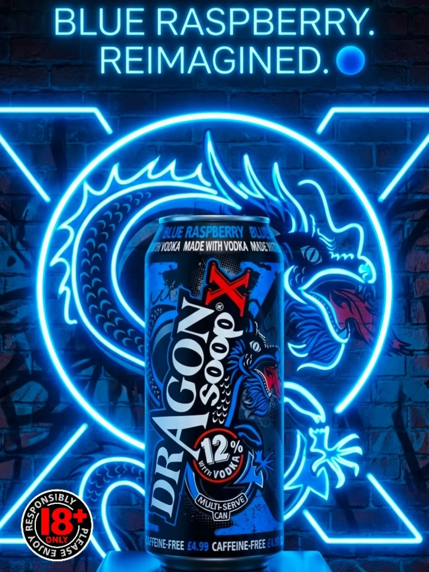 Blue Raspberry. Reimagined.

🔵 MADE WITH VODKA
🔵 CAFFEINE FREE
🔵 12% ABV
🔵 MULTI-SERVE CAN
🔵 RESEAL &amp; CHILL

dragonsoop.com

18+ only. Please enjoy #DragonSoopX responsibly
