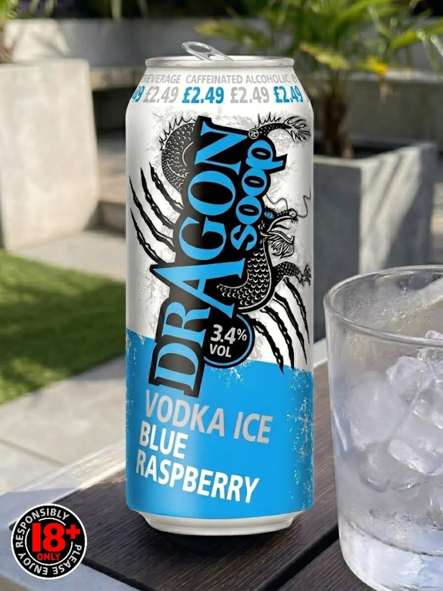 Something icy to keep you cool 🧊 

3.4% ABV. Made with Vodka. Contains Caffeine, Taurine &amp; Guarana.

dragonsoop.com

18+ only. Please enjoy #dragonsoopvodkaice responsibly.