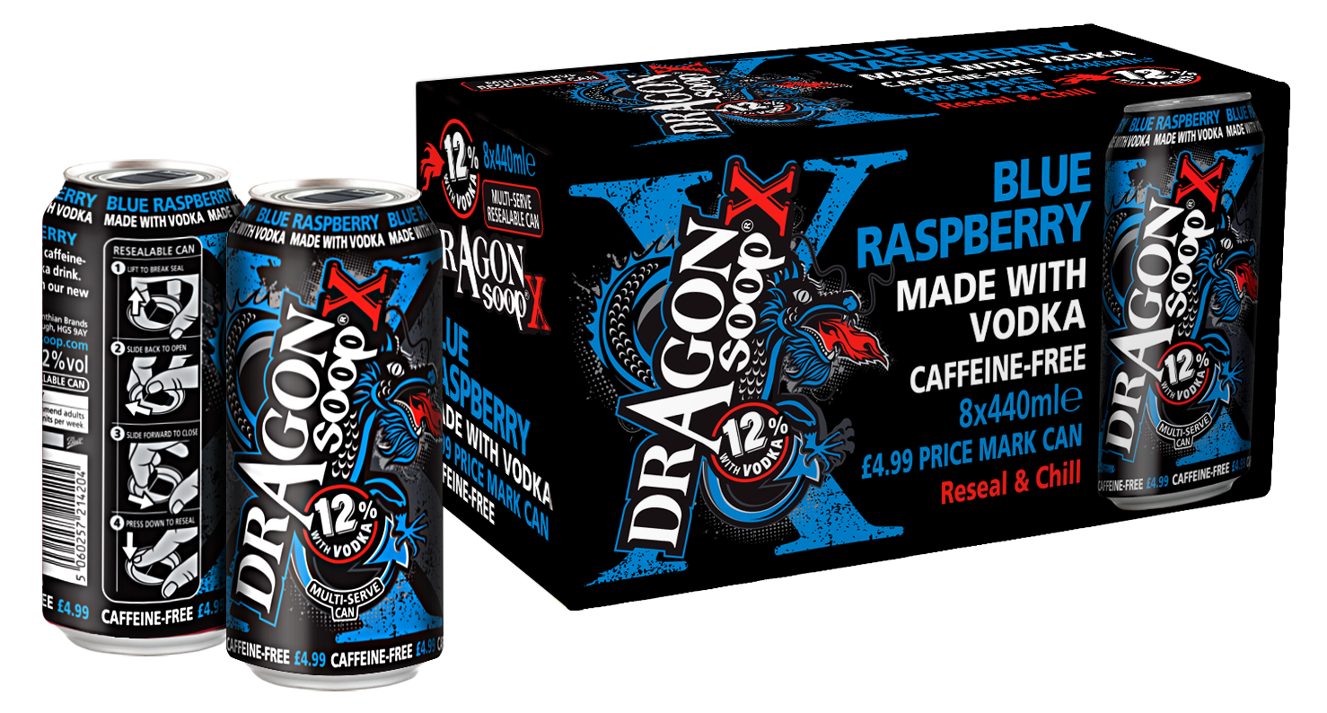 Dragon Soop X Blue Raspberry