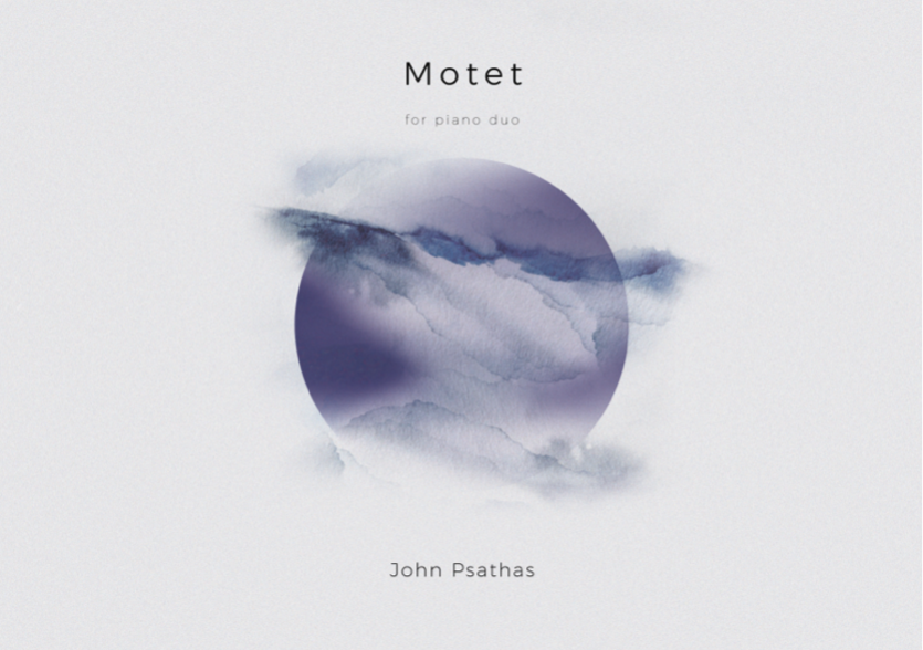 Motet Piano Duo Pdf Score Download John Johnpsathas Com