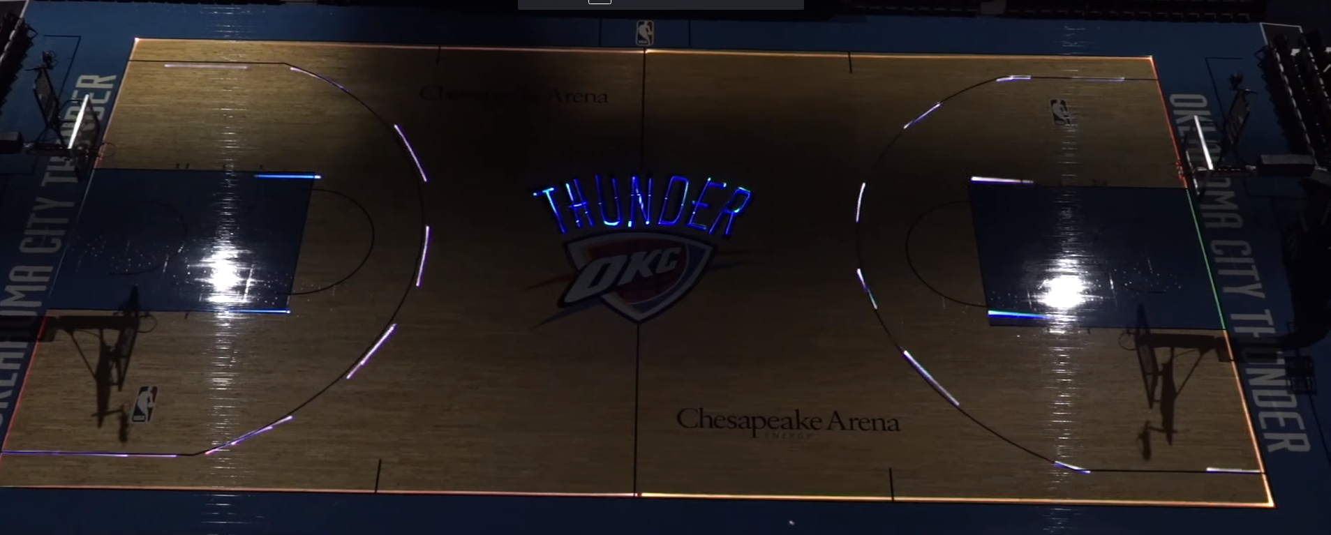 thunder store chesapeake arena