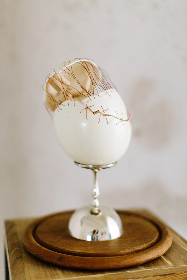 Getting Out, 2915 Art object 31 x 23 x 23 cm