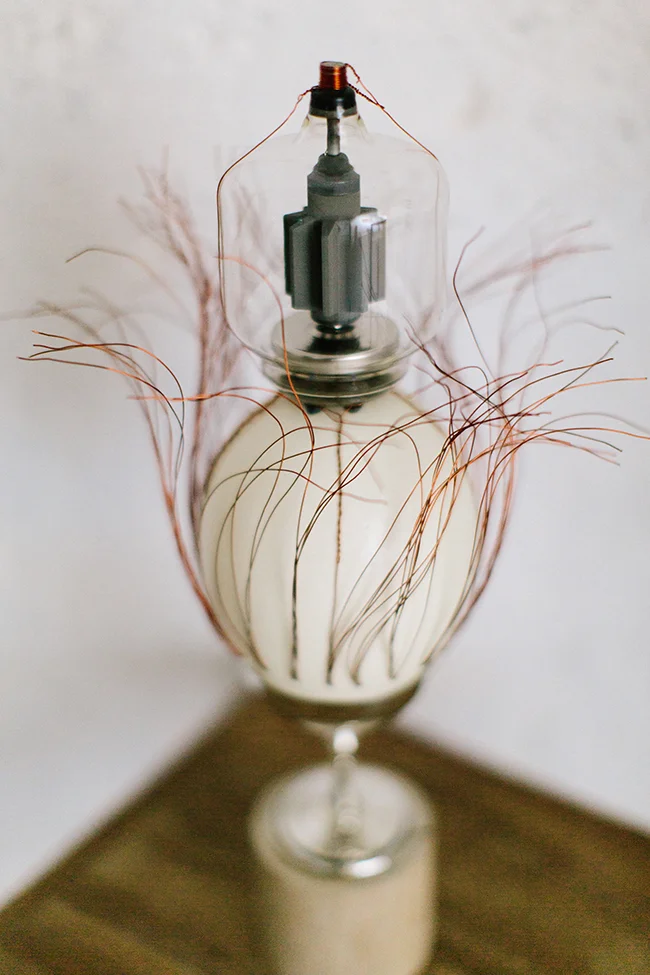 High Voltage, 2015 Art object 46 x 25 x 13 cm.