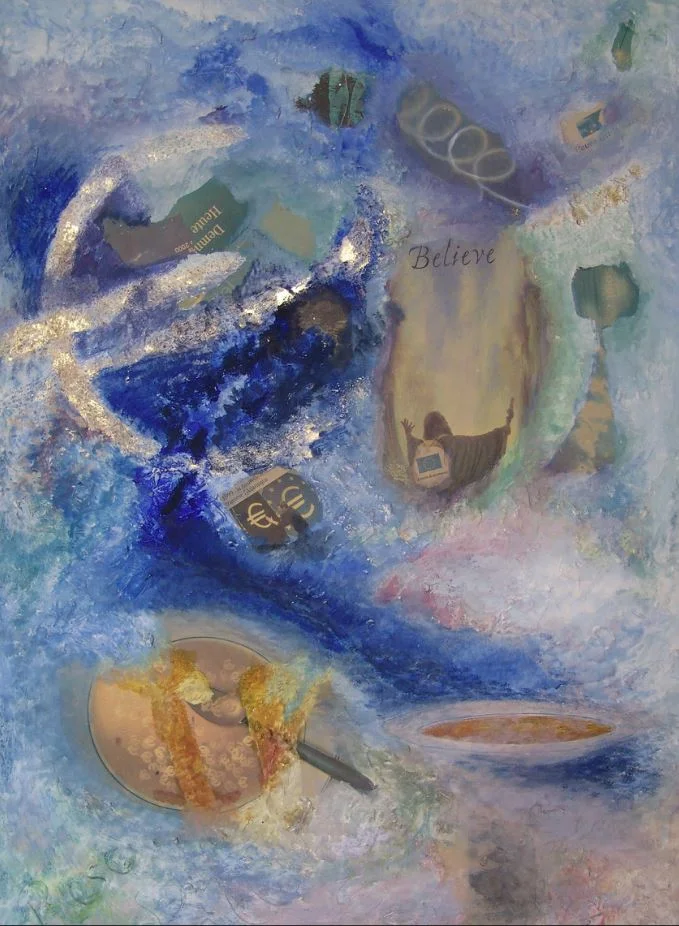 Pacific Basin, 2002 Mixed technique 100 x 69 cm