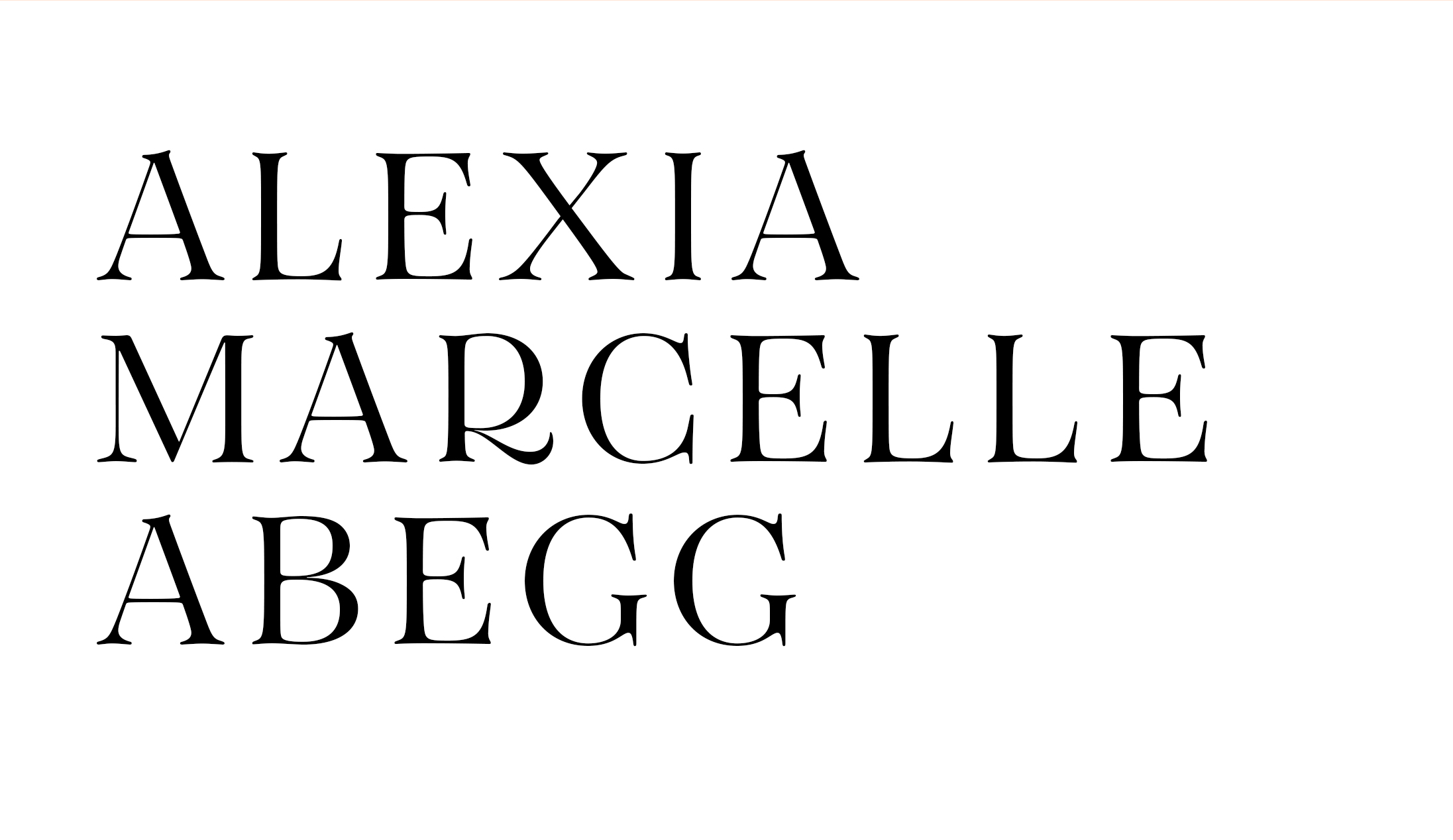 Alexia Marcelle Abegg