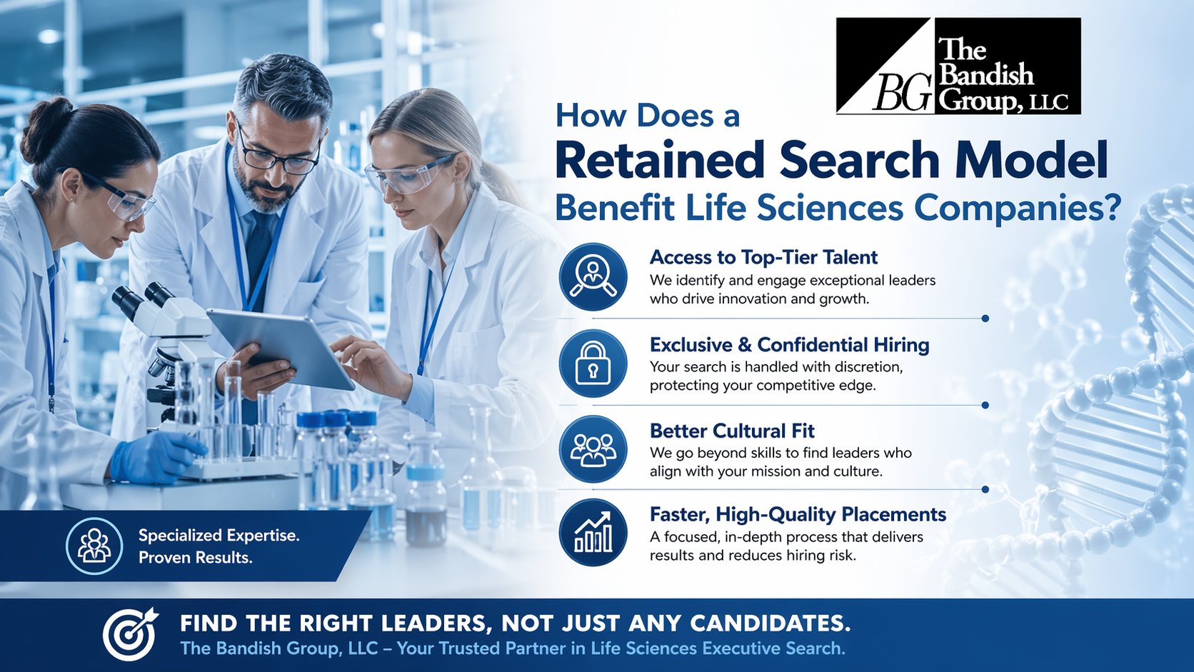 How Does a Retained Search Model Benefit Life Sciences Companies?