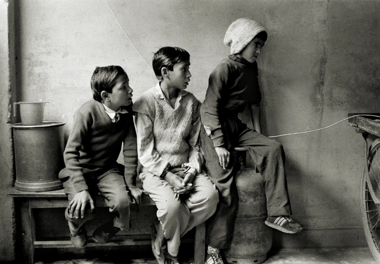 Television, Agra, India 1997.