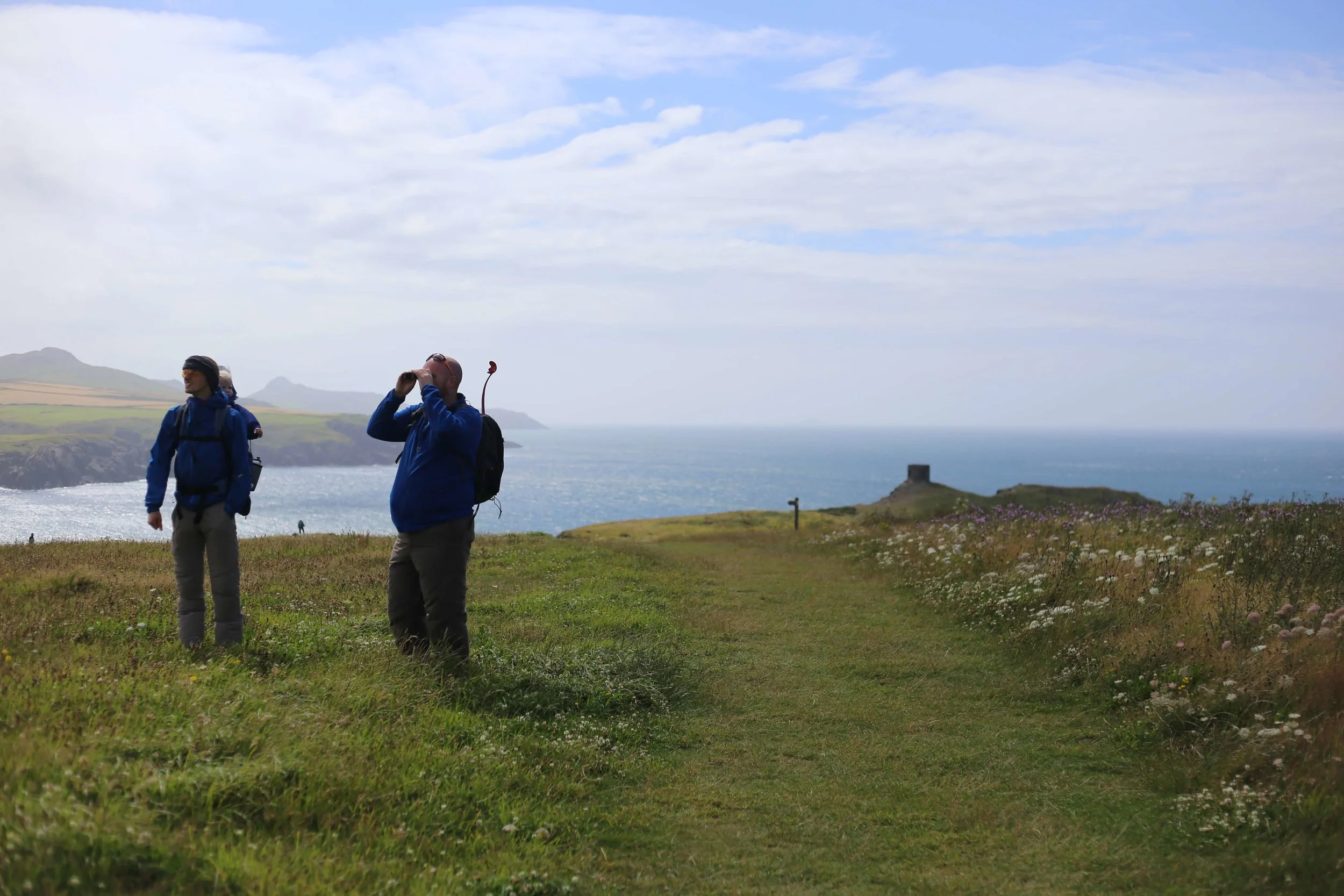 There's someone looking at us