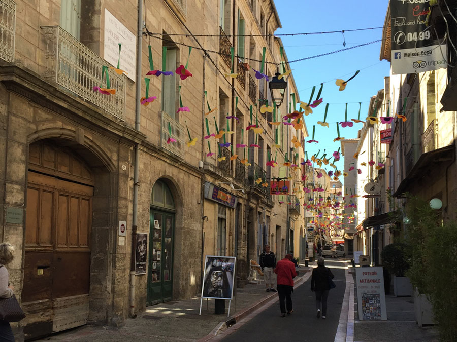 It's one festival after another in the narrow streets of neighboring Pézenas