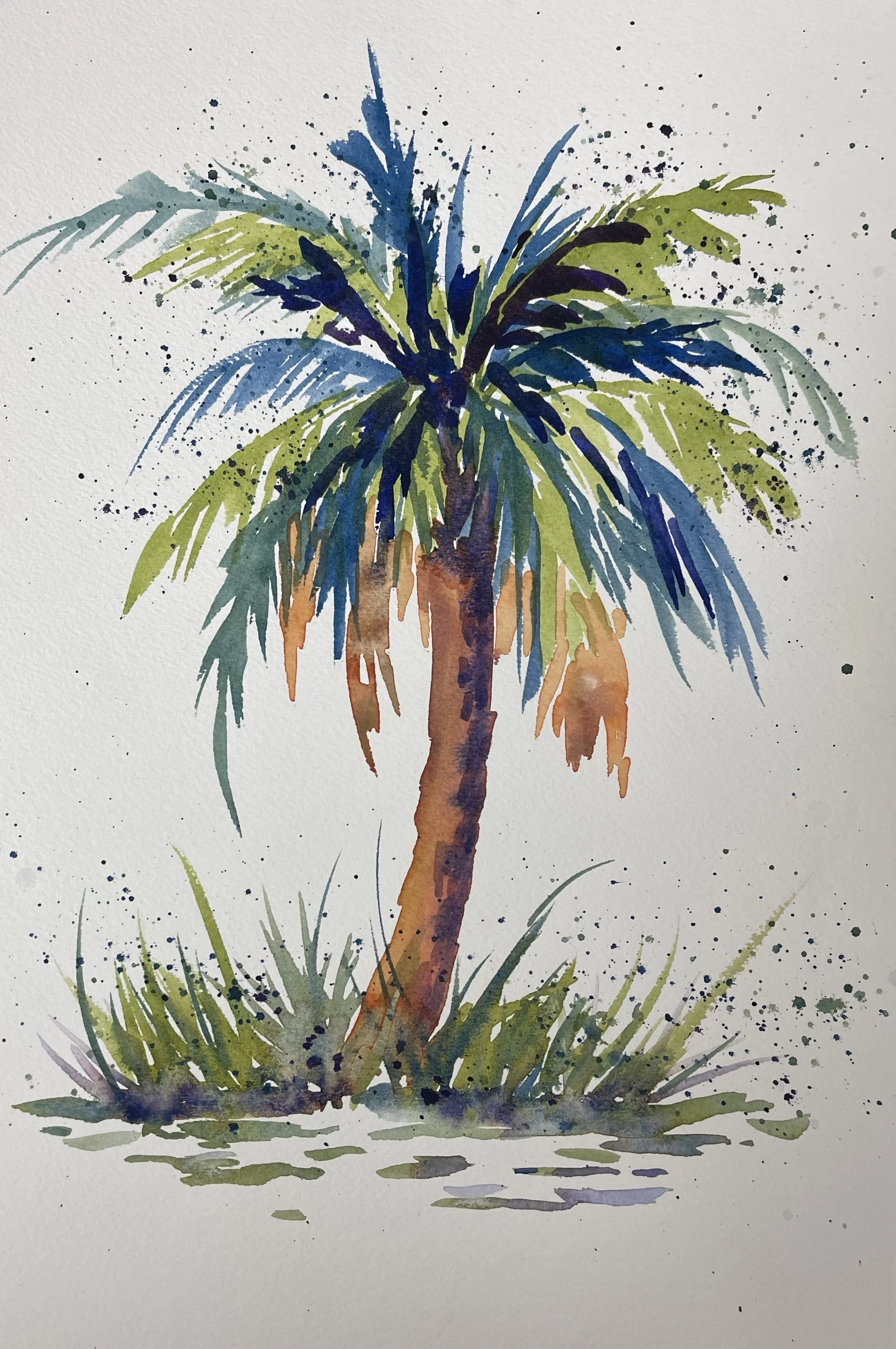(Beginner) Splash! Jump Into Watercolor: Trees