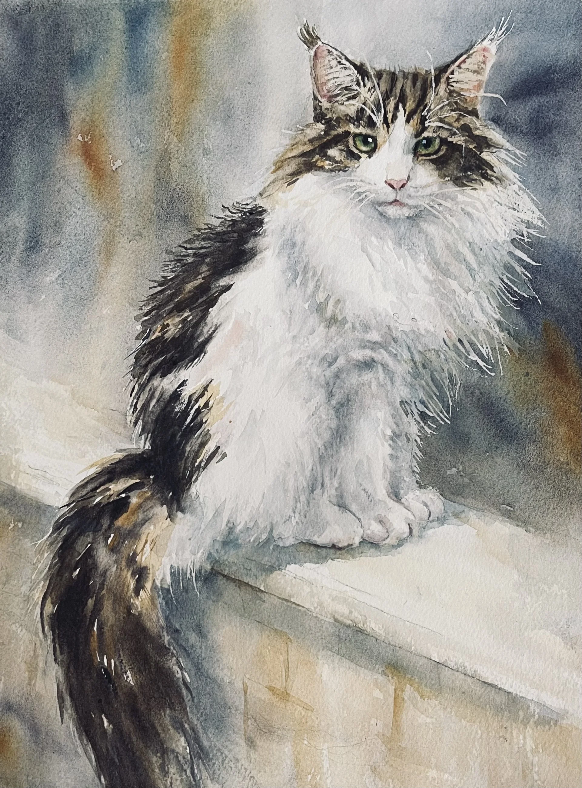 Intermediate Watercolor: Painting Your Dog or Cat Portrait