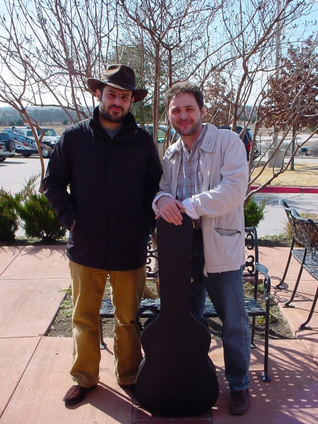 With Vadim Timinsky , Classical Guitar Studio, Dallas, TX, 2010