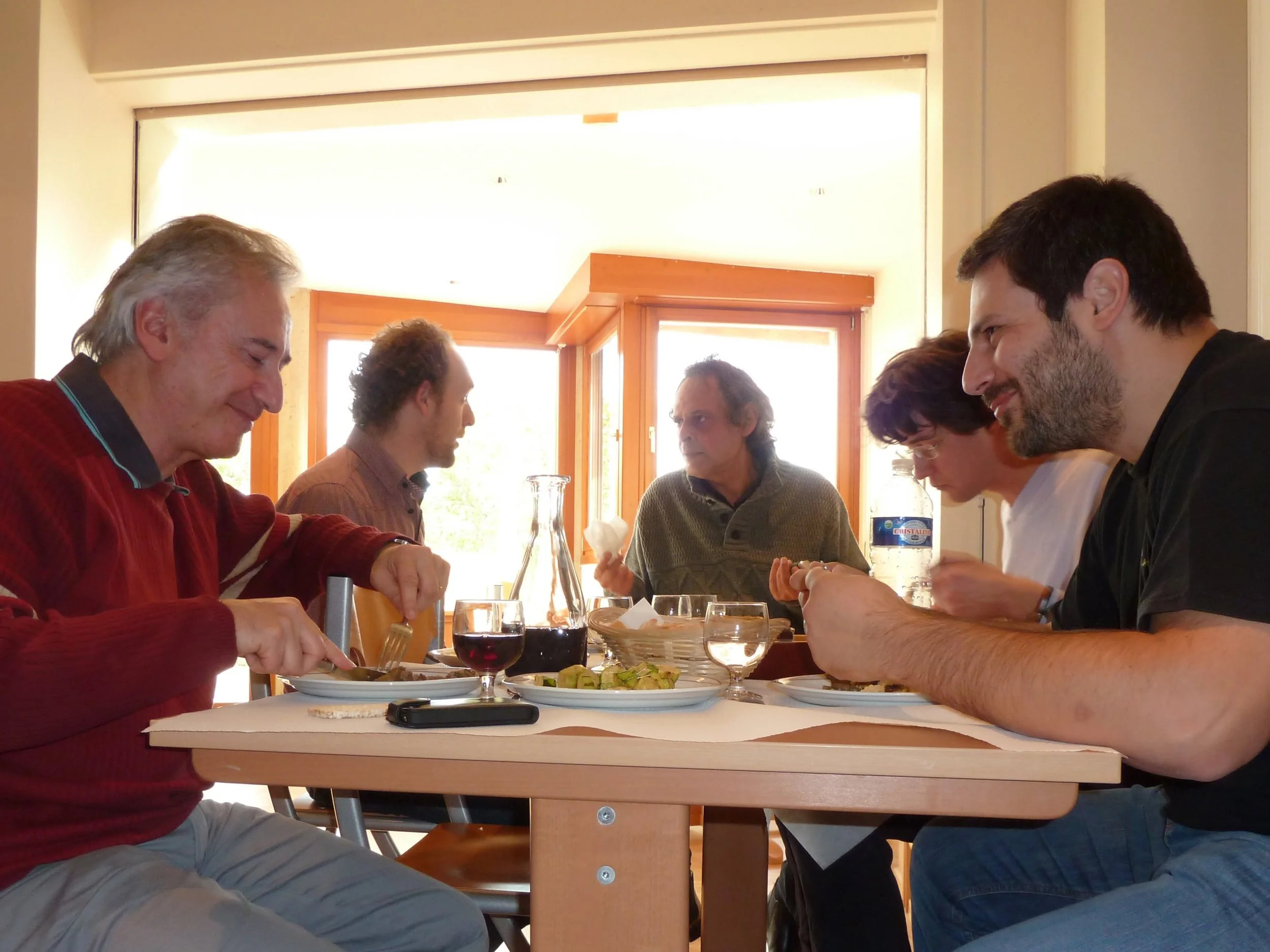 In October 2012 I was invited by Roland Dyens to Colmar, France, to speak about luthiery. Having lunch with French composer Jean-Jacques Fimbel .