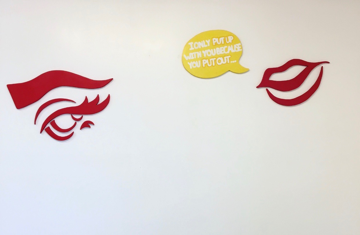 PUTTING UP, PUTTING OUT