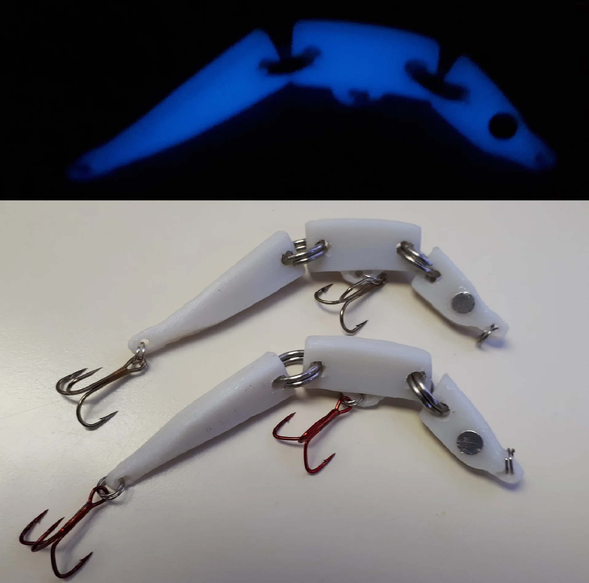 Glow Minnow flex #6
