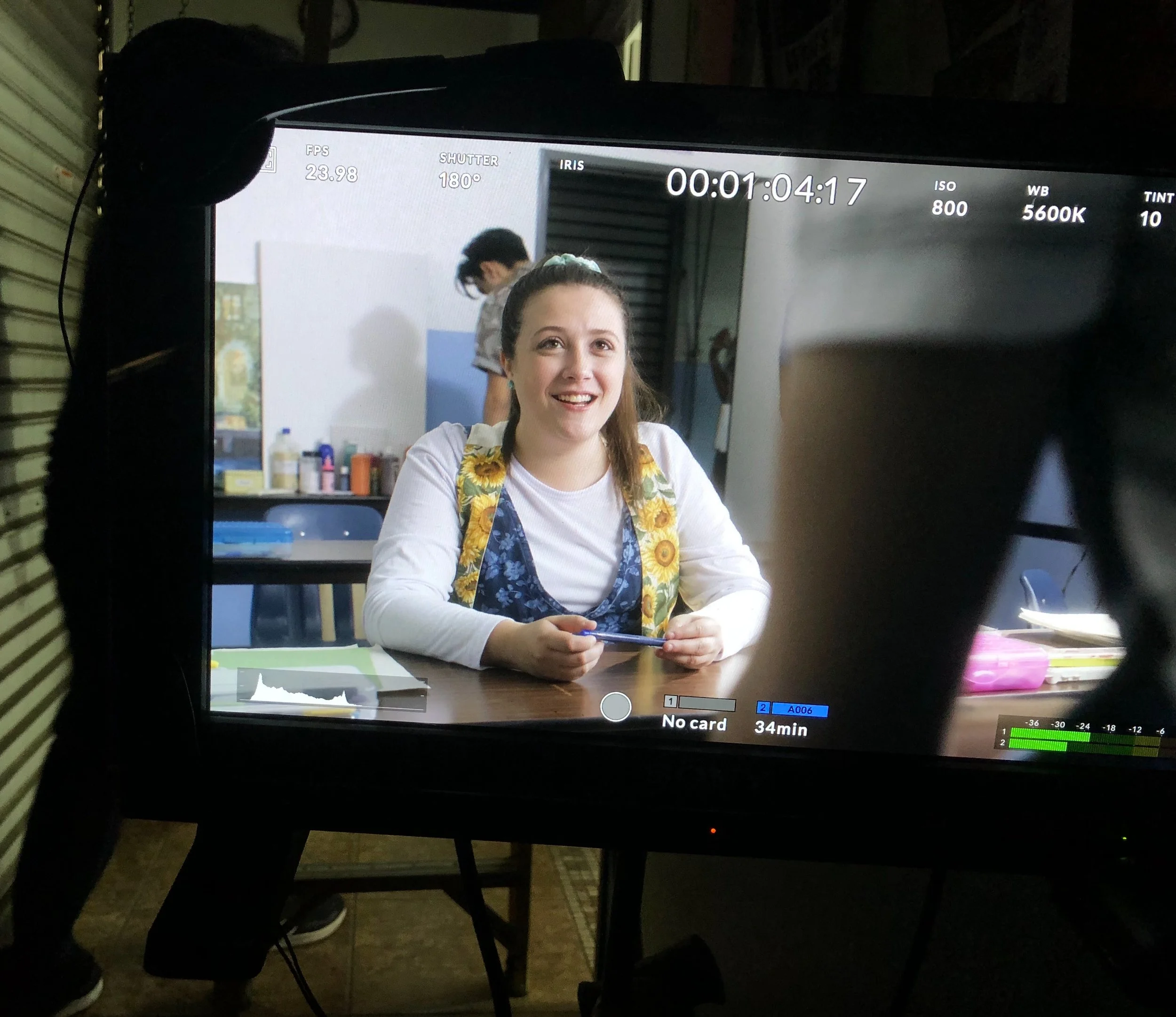Shoots Pilot in LA!