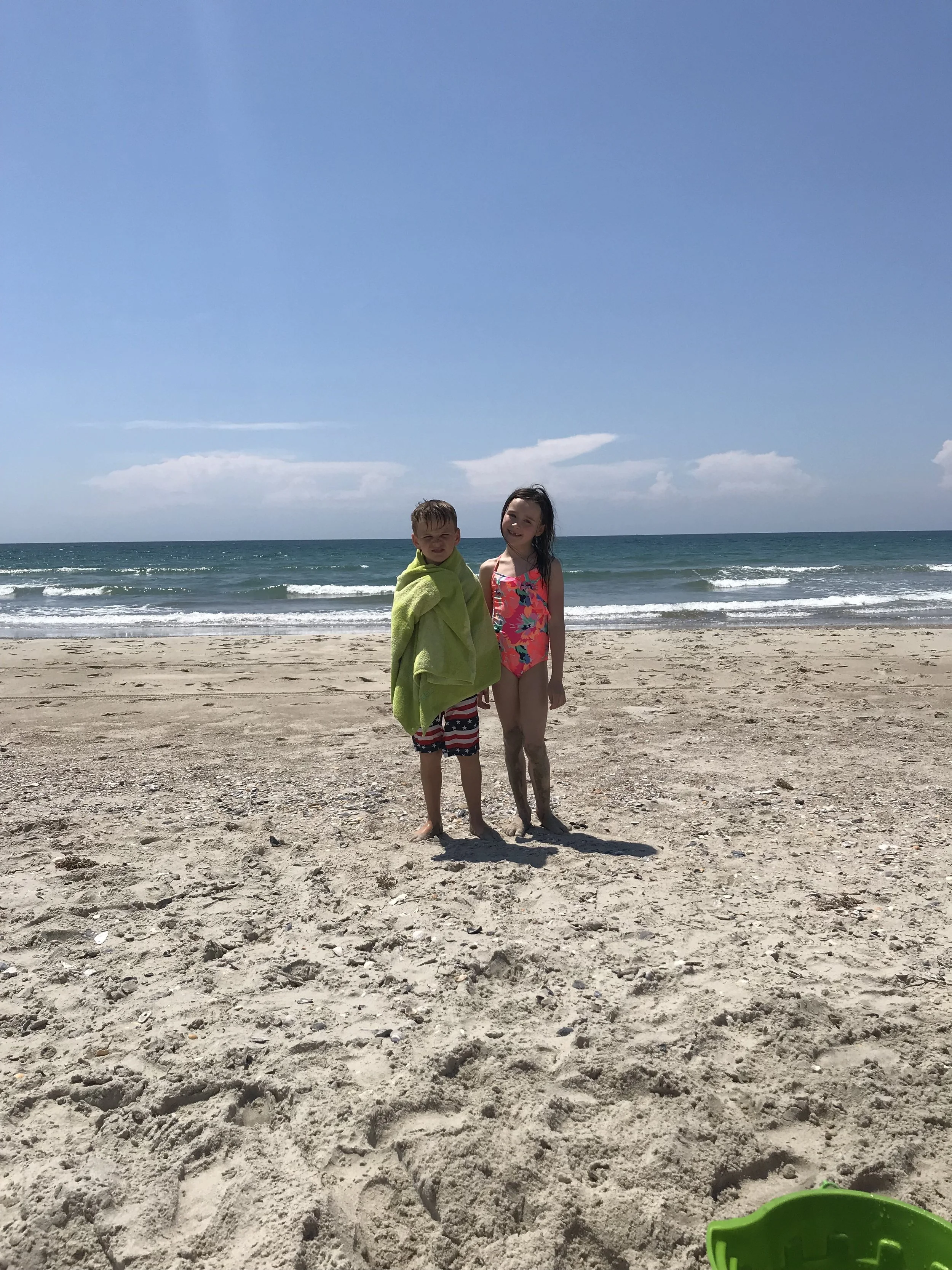 Cohen with his cousin Arabella! 