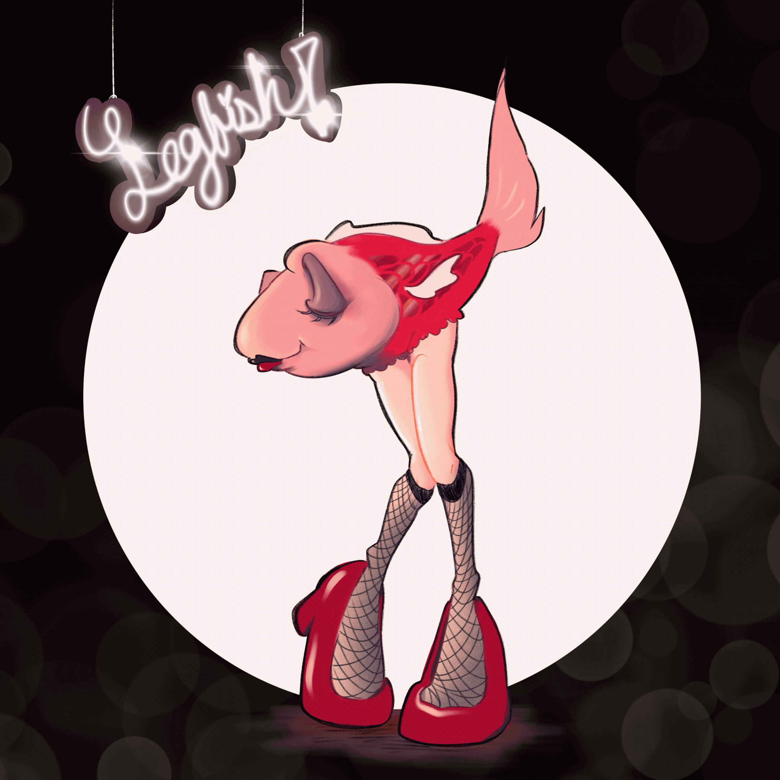 Legfish: Pinup GIF