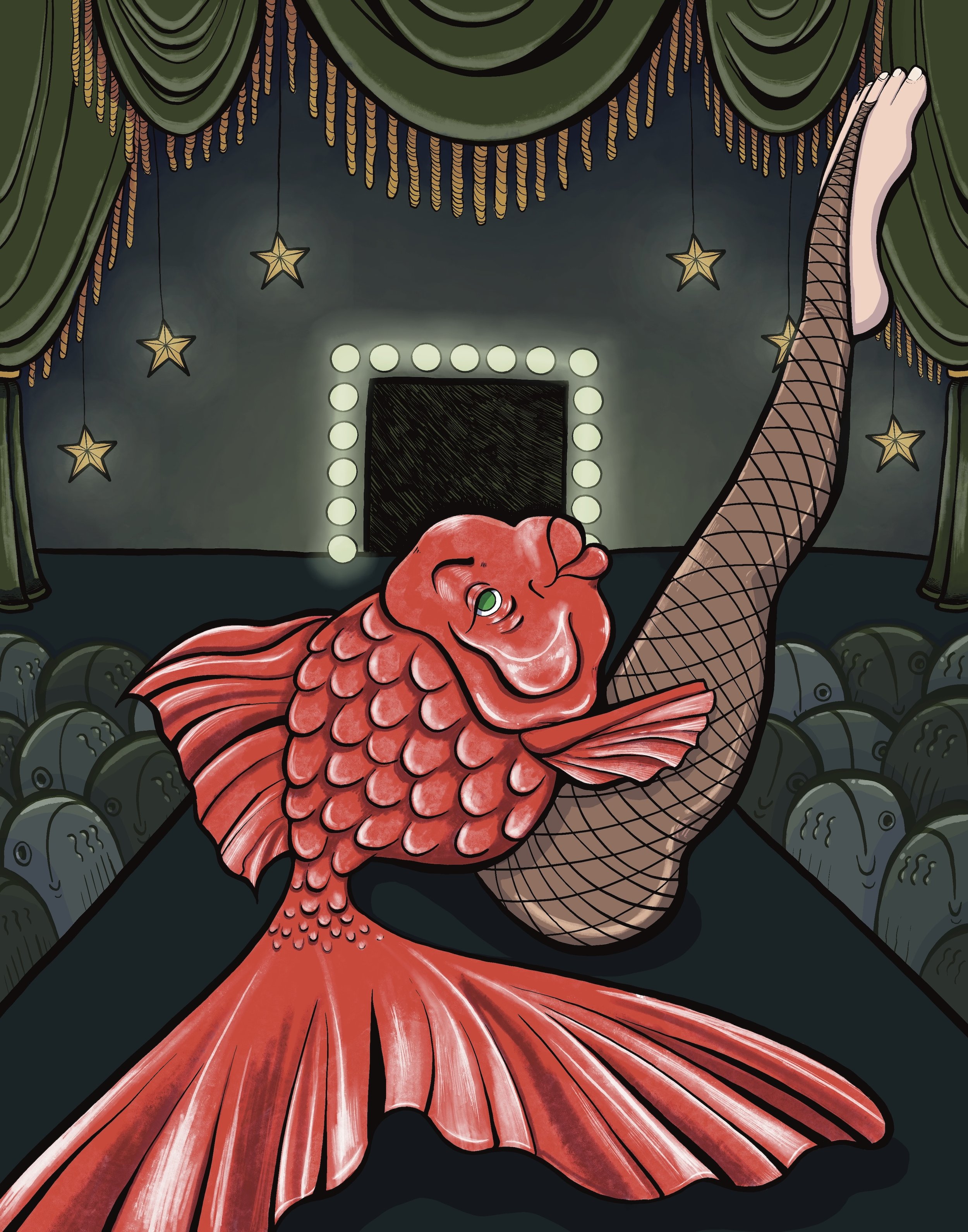 Theatrical Legfish