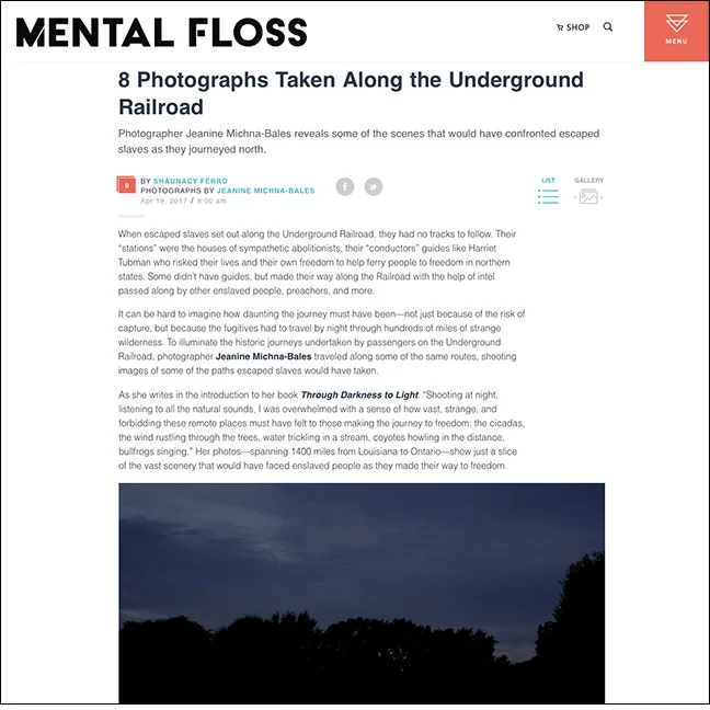 MENTAL FLOSS by Shaunacy Ferro April 19, 2017