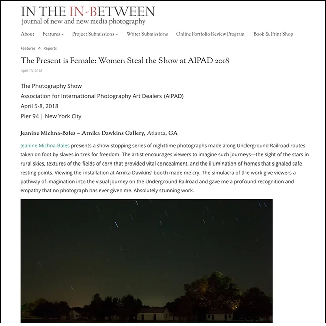 IN THE IN-BETWEEN By Gregory Eddi Jones April 13, 2018