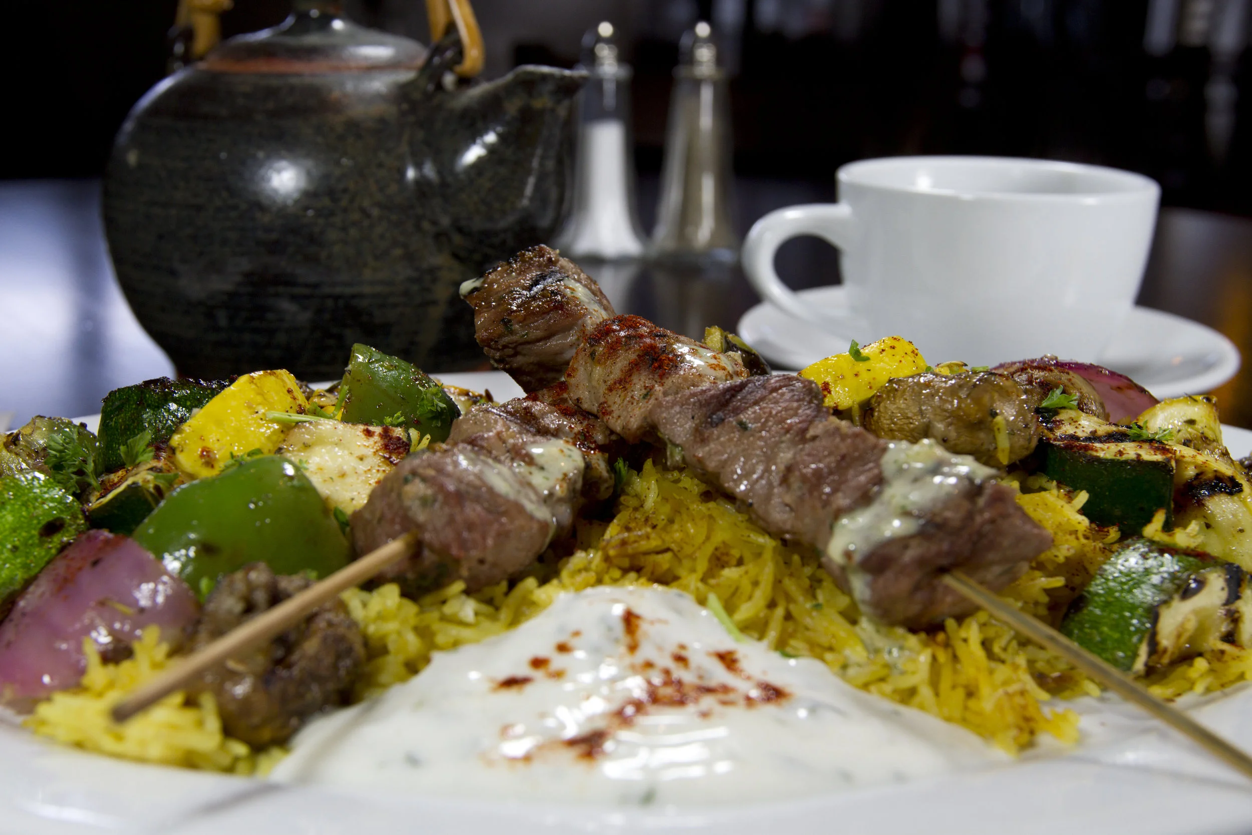 Lamb Kebab Platter