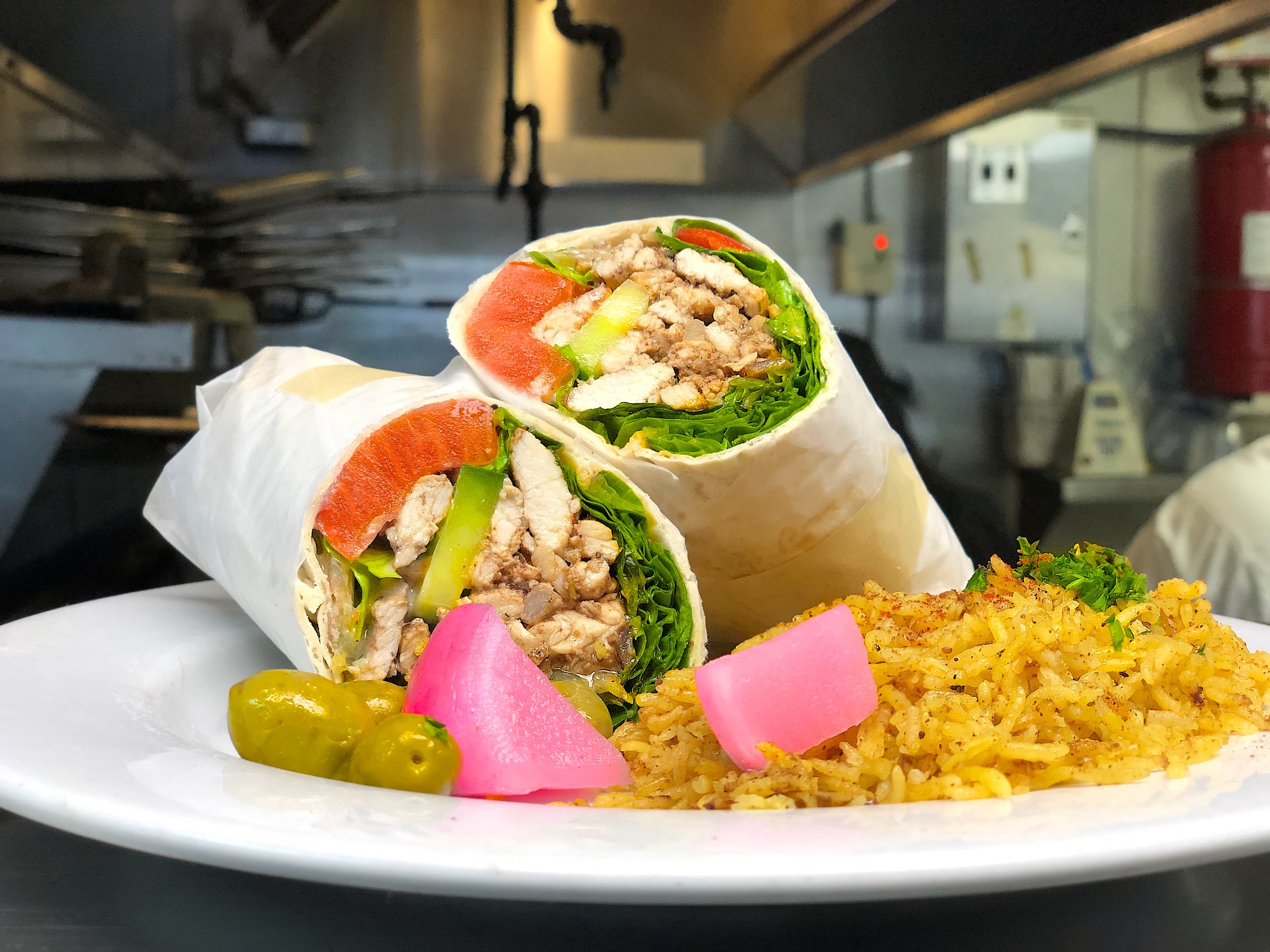 Chicken Shawermah Wrap