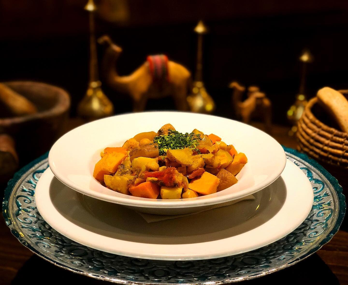 The cold season is upon us! Stop in and warm up with our seasonal special Moroccan Tajine. This dish is gluten free, vegan, and wholesome.

#baladimeditteraneancafe #gluten free #wholefoods #organic #vegan #localbusiness #virginiabeach #hilltop #fall