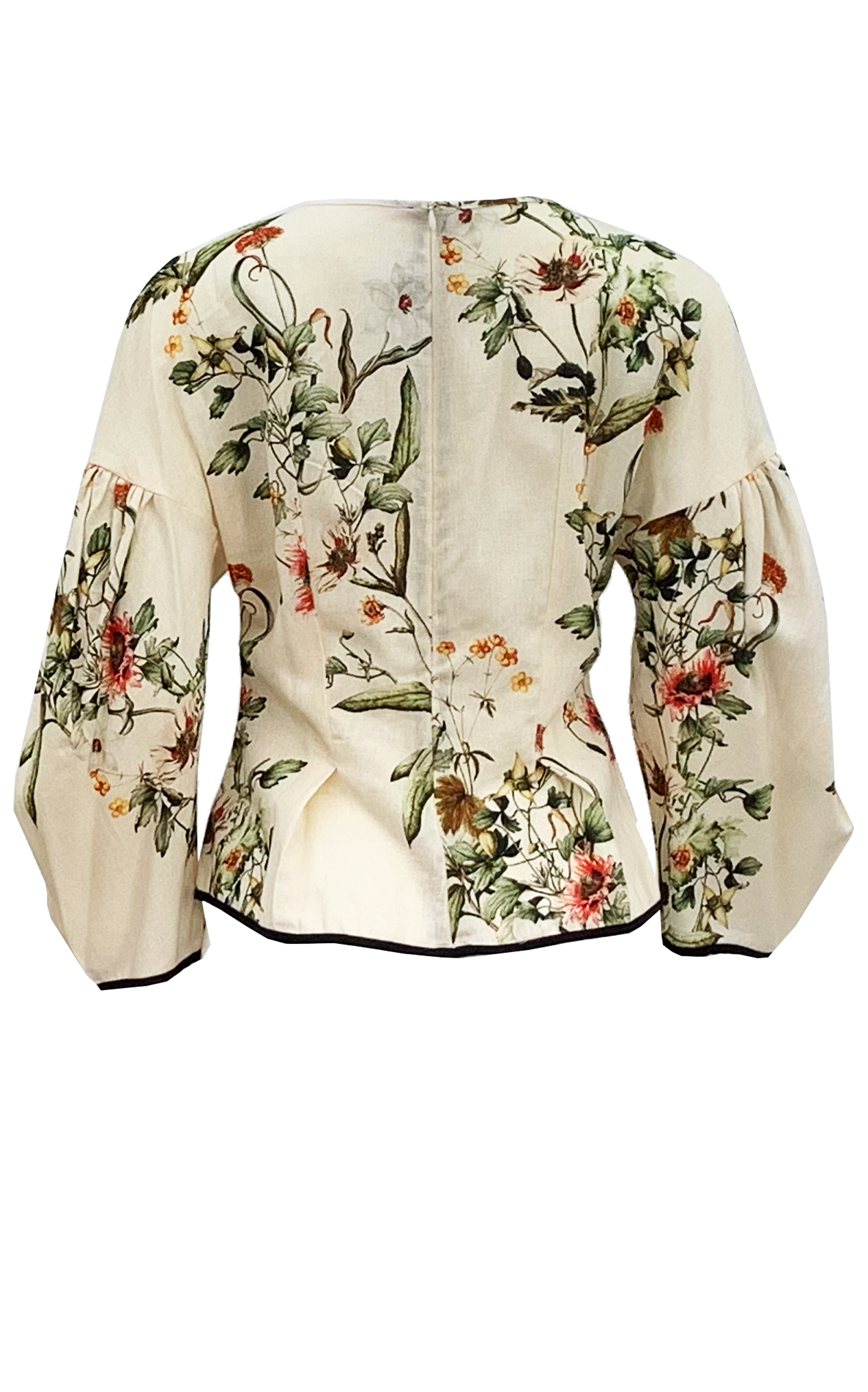 Long sleeve scoop neck top