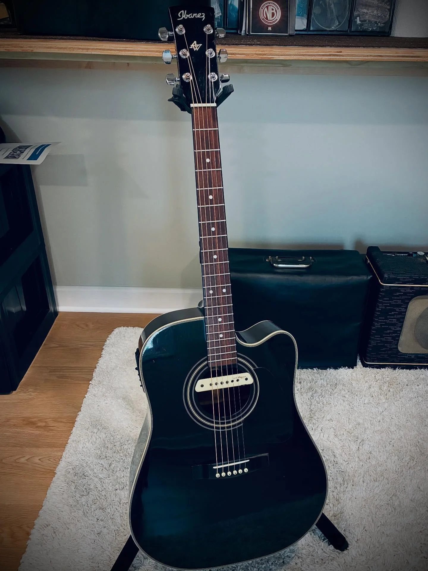 Honored to work on this Ibanez for Sakhile, a young artist with 2 albums out this year. These affordable workhorses often deliver a killer mid-range bite, especially tuned down to open C.This guitar&rsquo;s been around the world more than once. @sakh