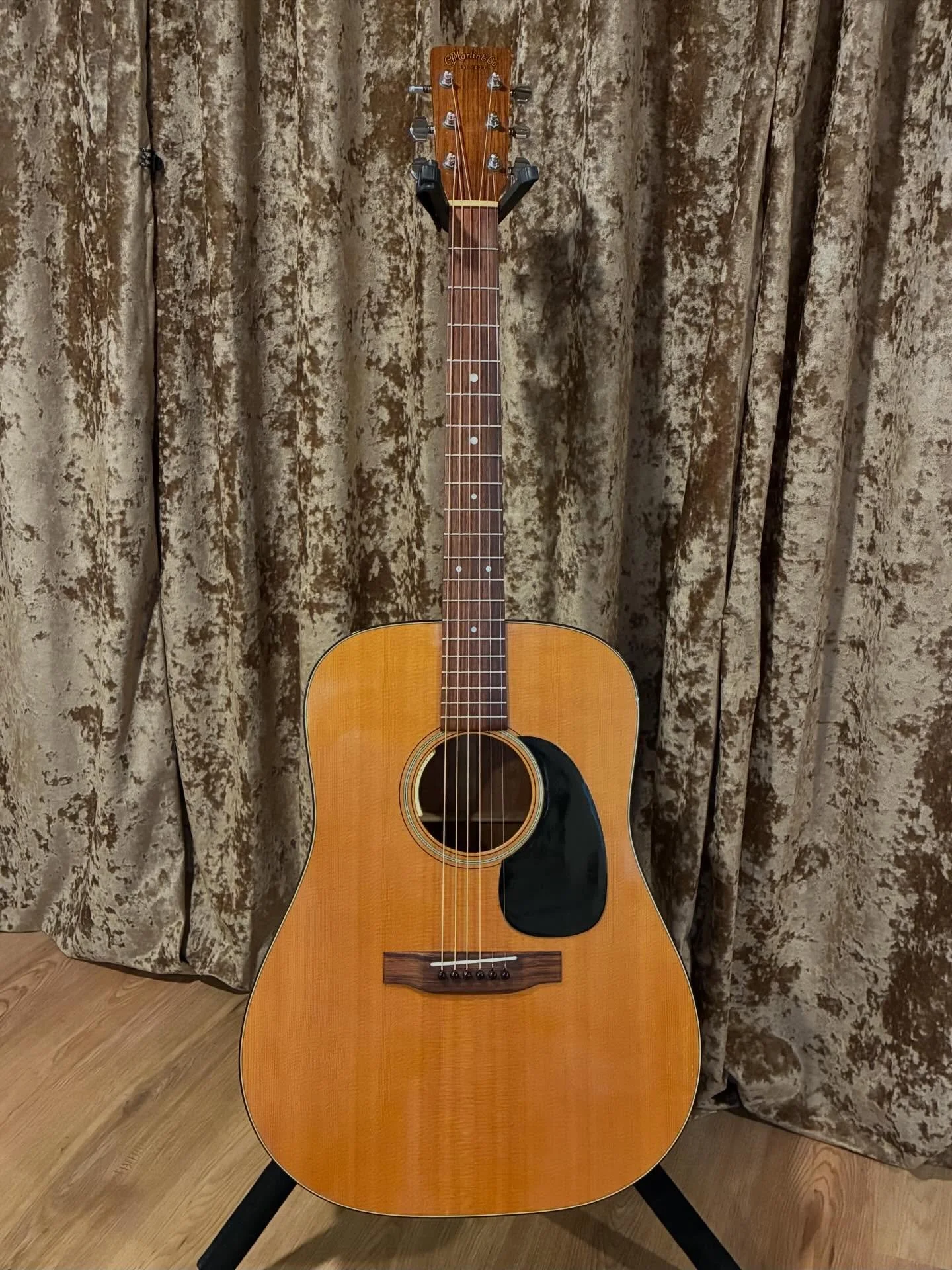 Wishing David and his 1979 D-18 a wonderful evening at the Grand Ole Opry tonight with Tia Sillers. Honored to have this Martin back in top form for the occasion.#GuitarRemedyNashville #MartinD18 #GrandOleOpry #NashvilleMusic #TiaSillers
