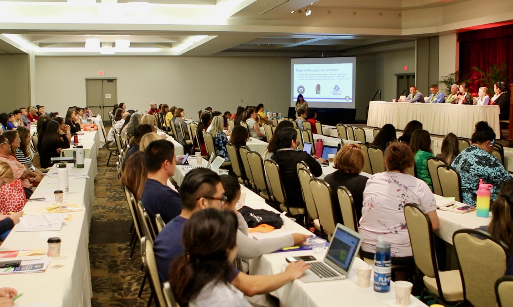 More than 220 participants from our public schools and military partners attended the conference.