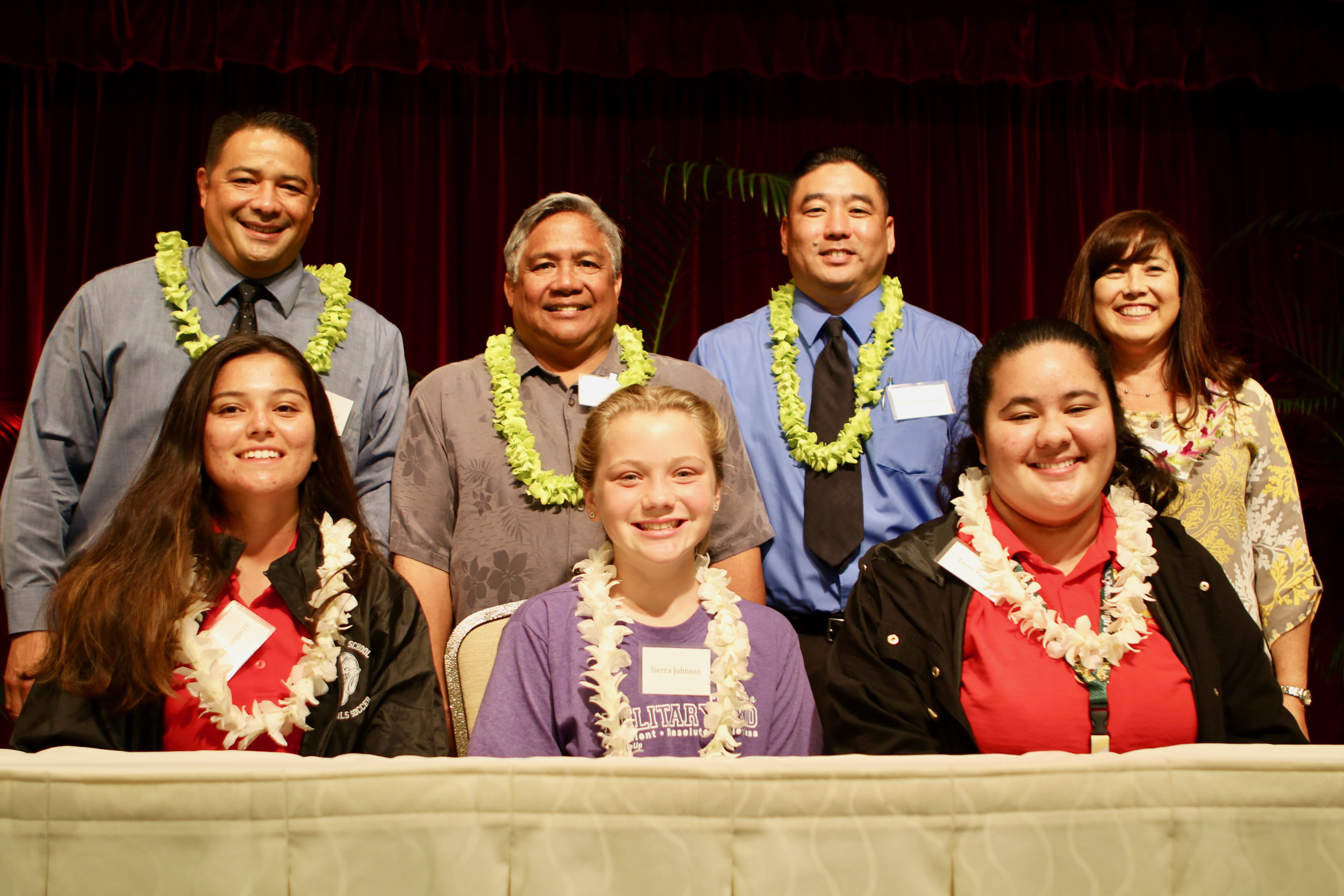 Administrators and Students Panel: Leilehua High School, Radford High School, and Pearl Harbor Kai Elementary School.
