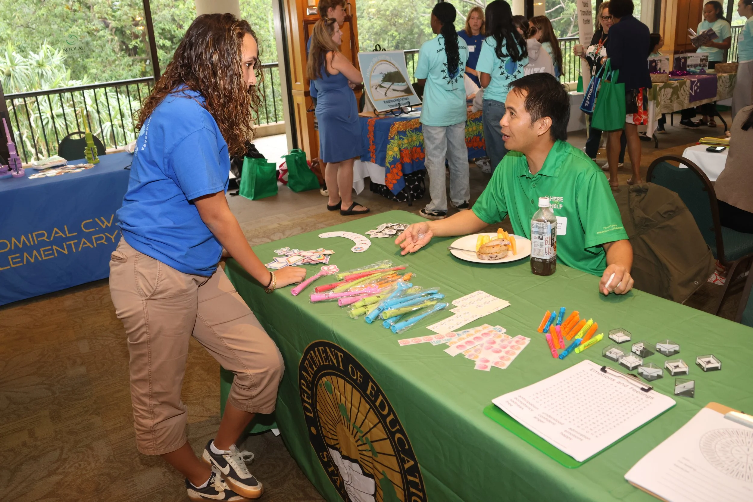 Hawaii Department of Education Resource Table.JPG