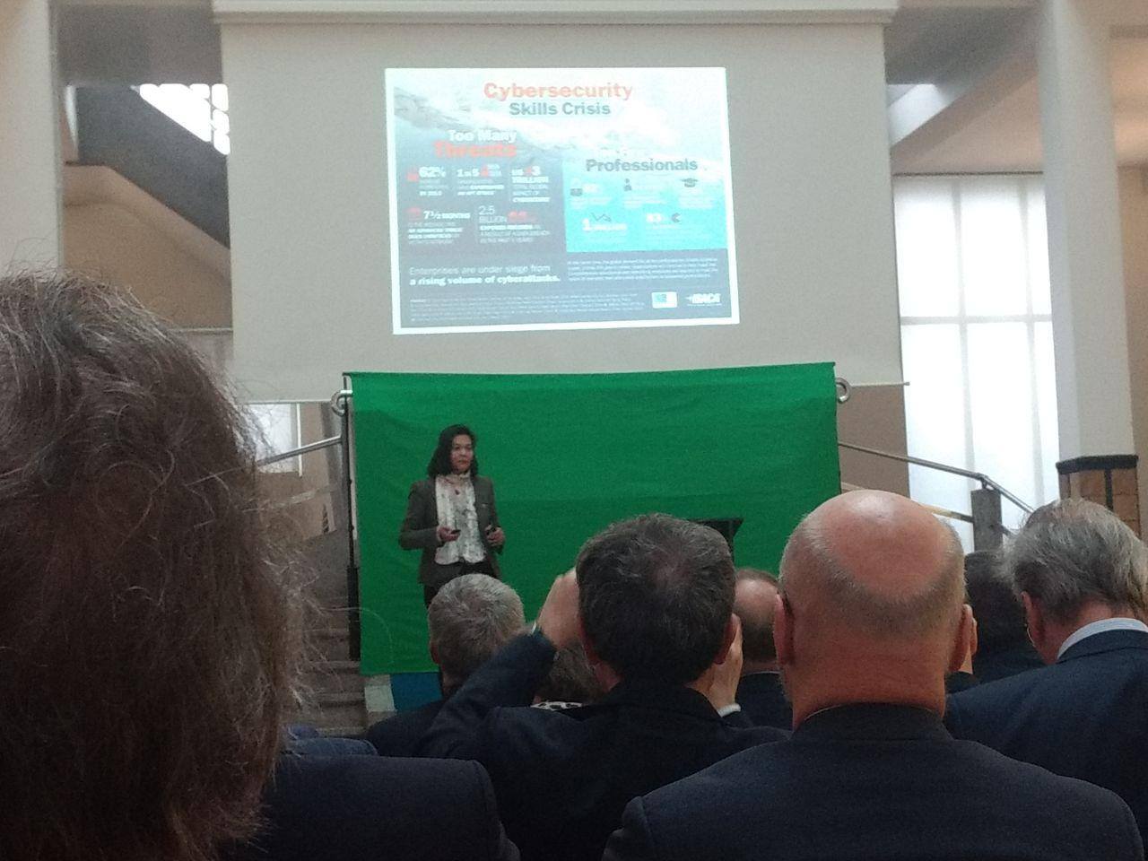 Rosanna at the Diplomatic Day in Belgium