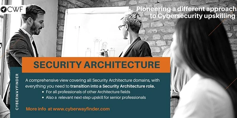 CWF  Career Transition Track for Senior Professionals into SECURITY Architecture!