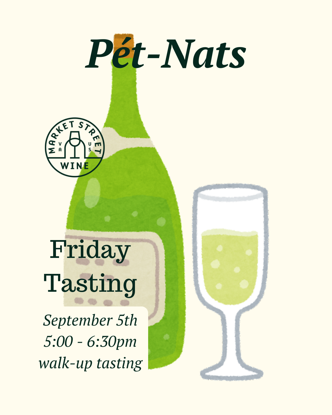 Friday Tasting : Pét-Nats