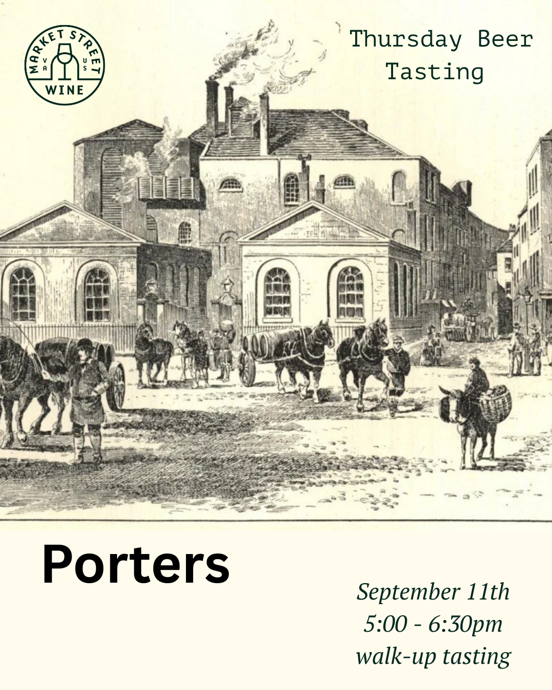 Thursday Tasting : Porters