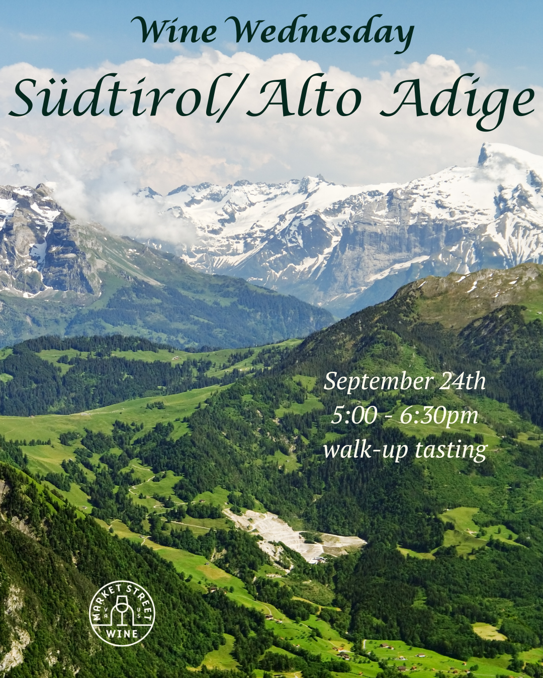 Wine Wednesday : Südtirol / Alto Adige