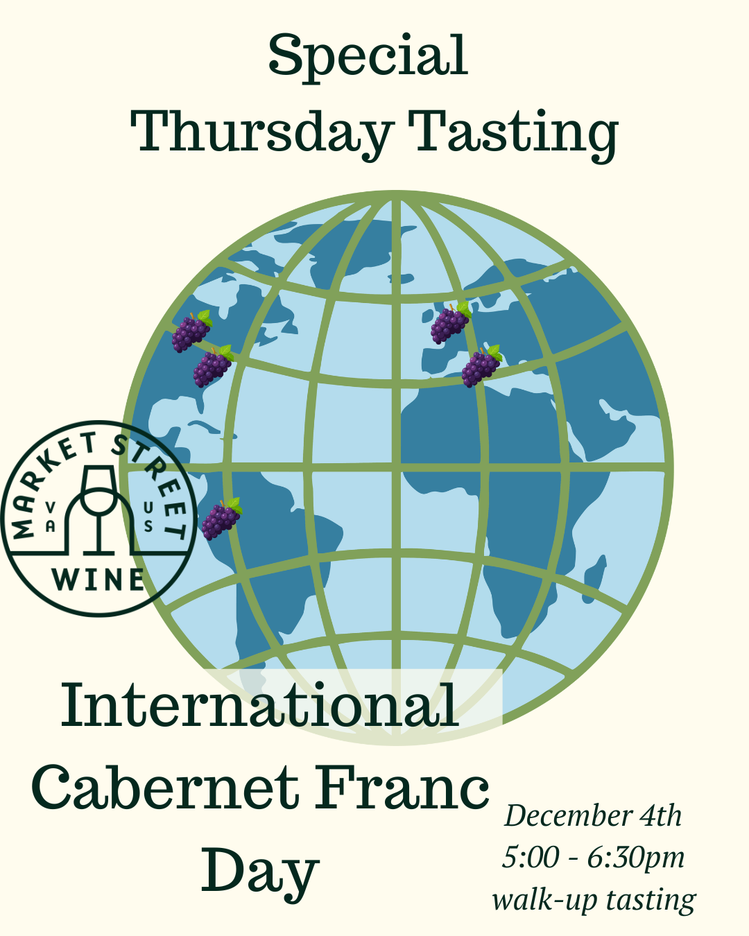 Thursday Tasting : International Cabernet Franc Day