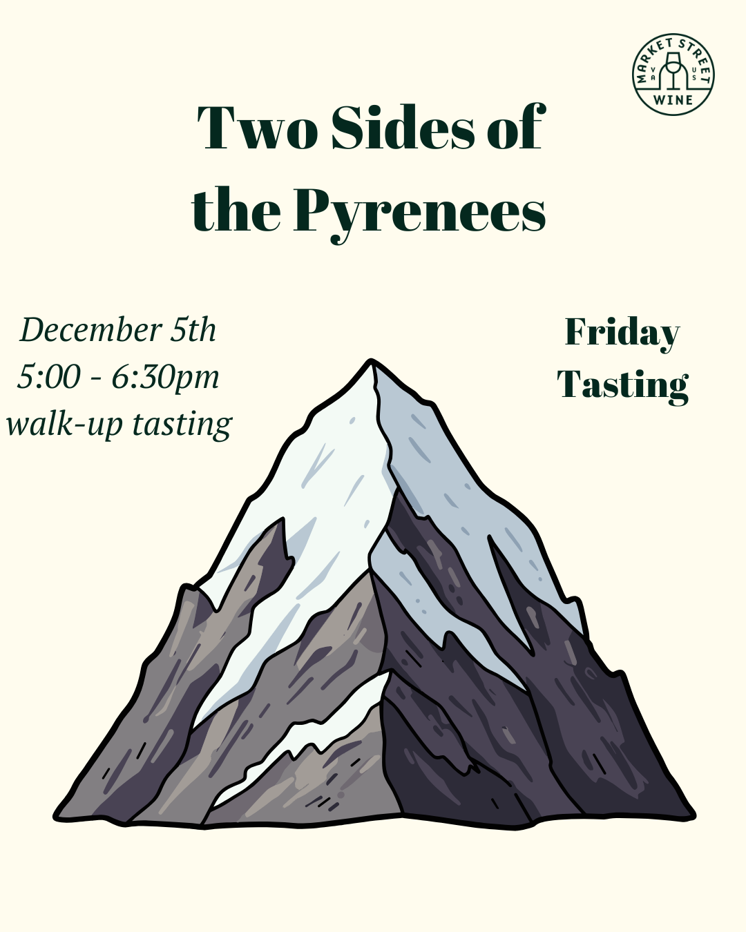Friday Tasting : Two Sides of the Pyrenees