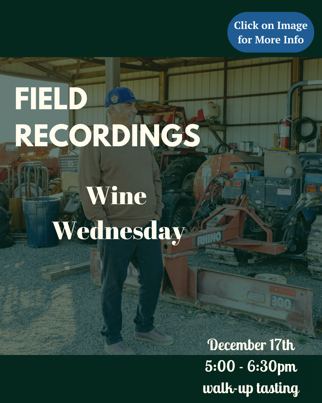 Wine Wednesday : Field Recordings Wines