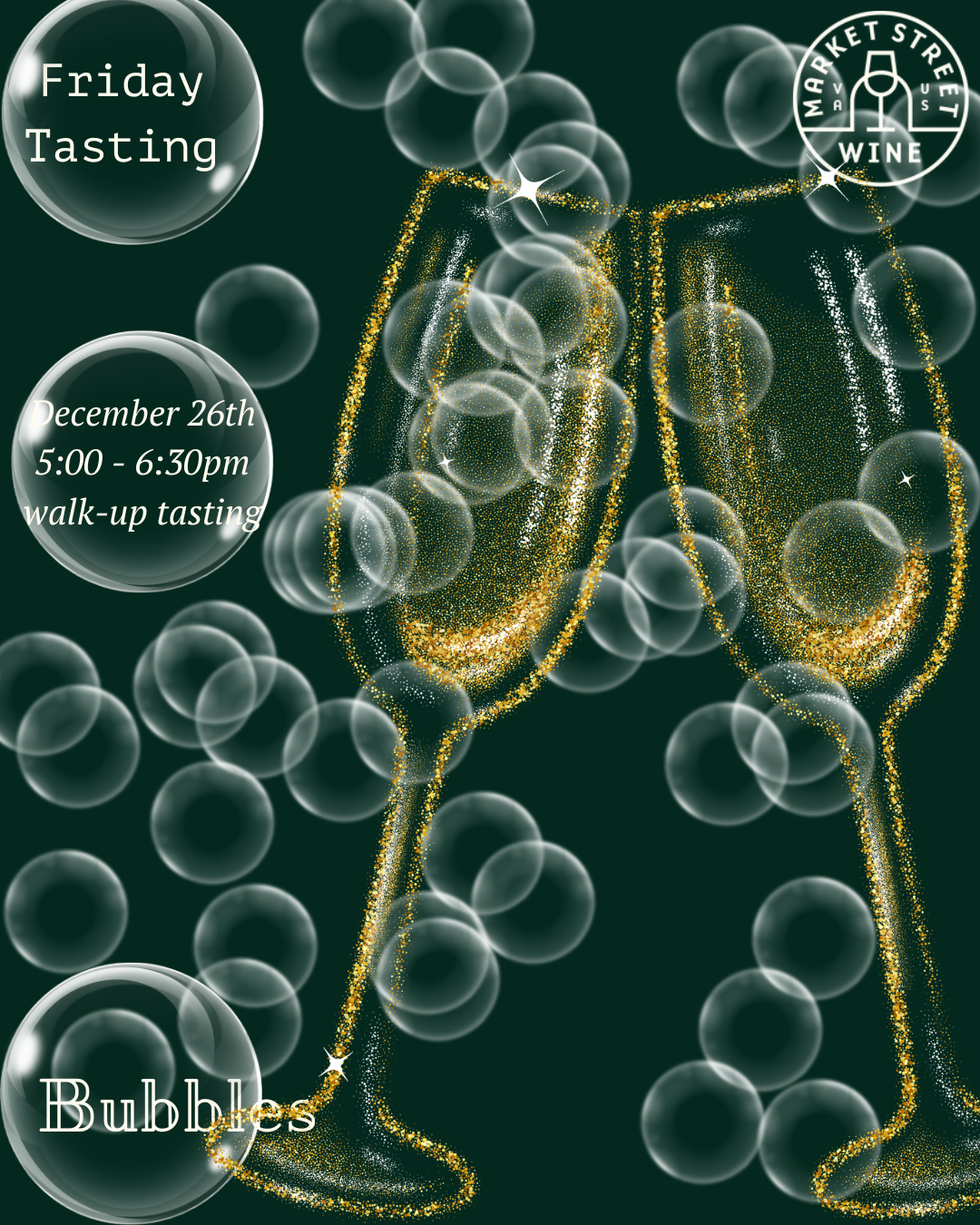 Friday Tasting : Annual Sparkling Wine Tasting