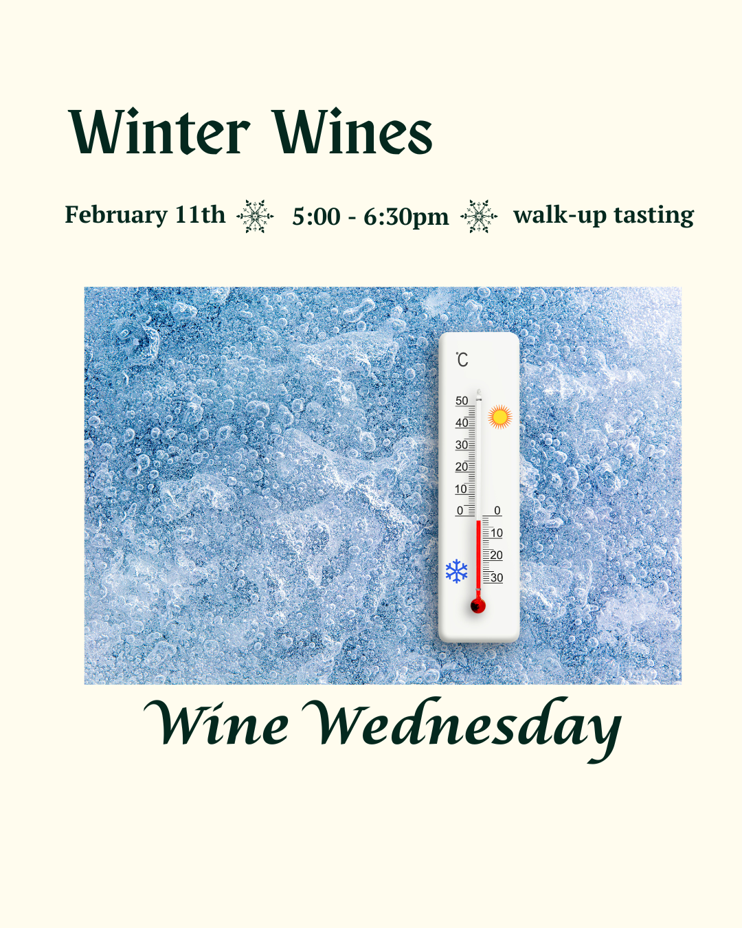 Wine Wednesday : Winter Wines