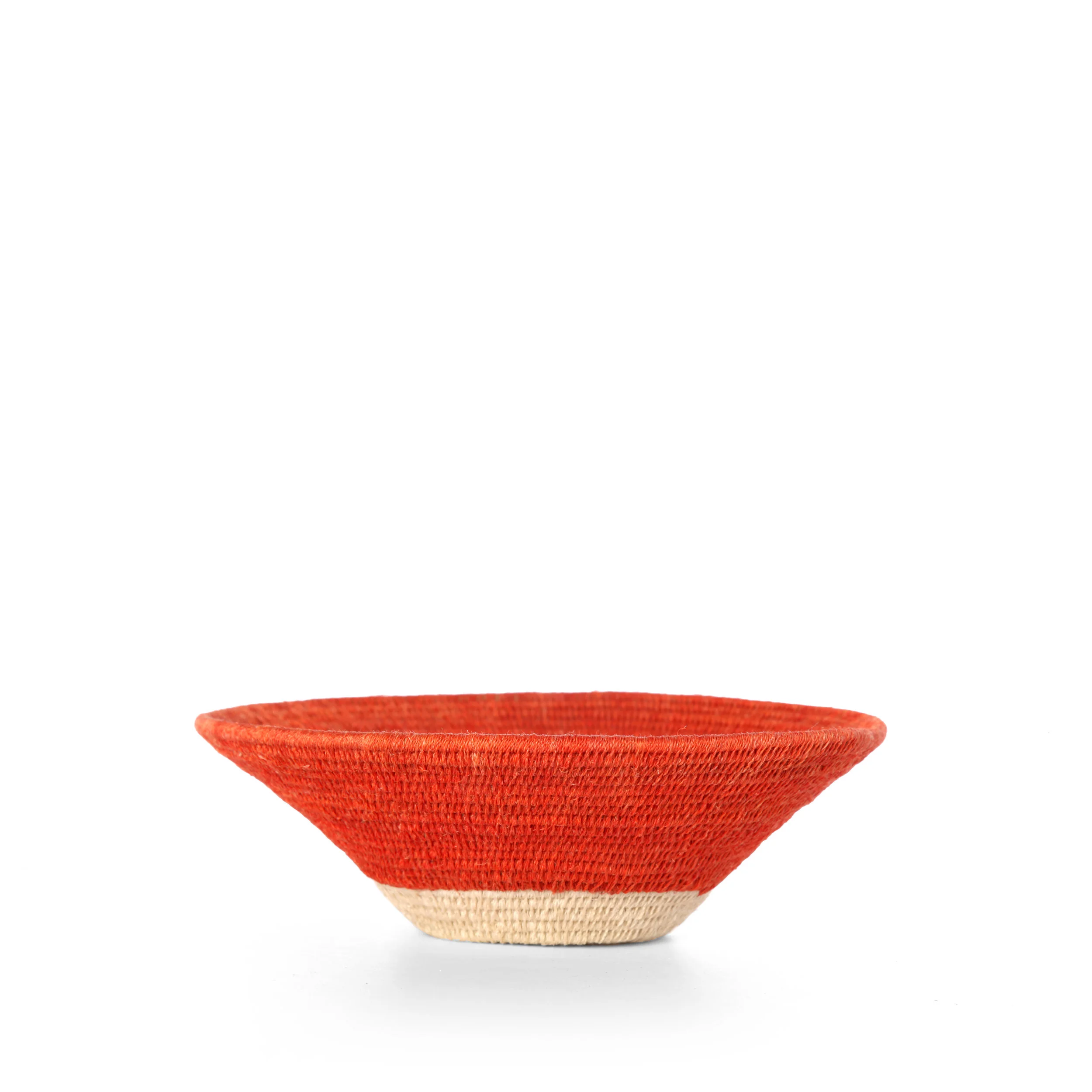 simplicity medium basket tangerine/cream