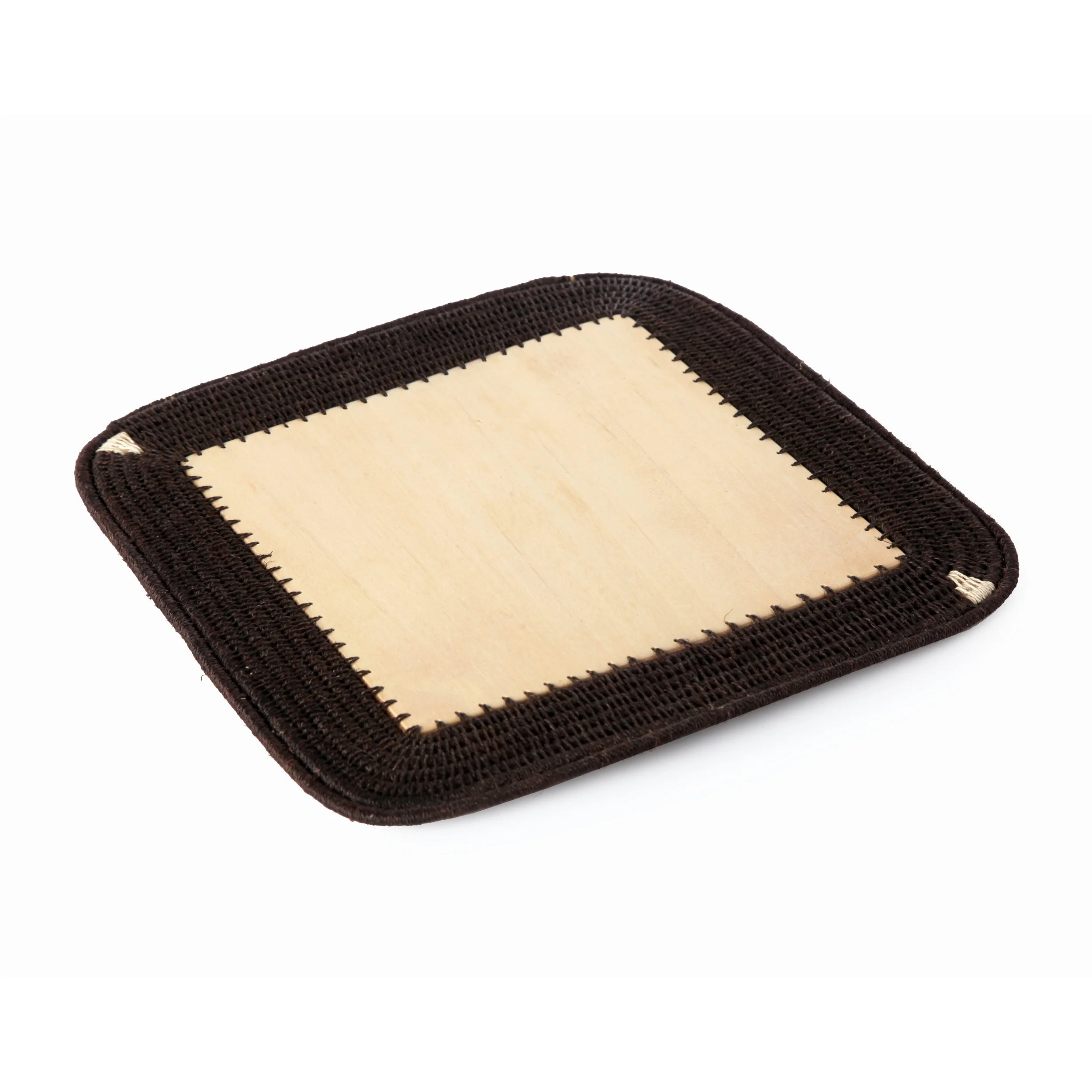 square placemat  - chocolate