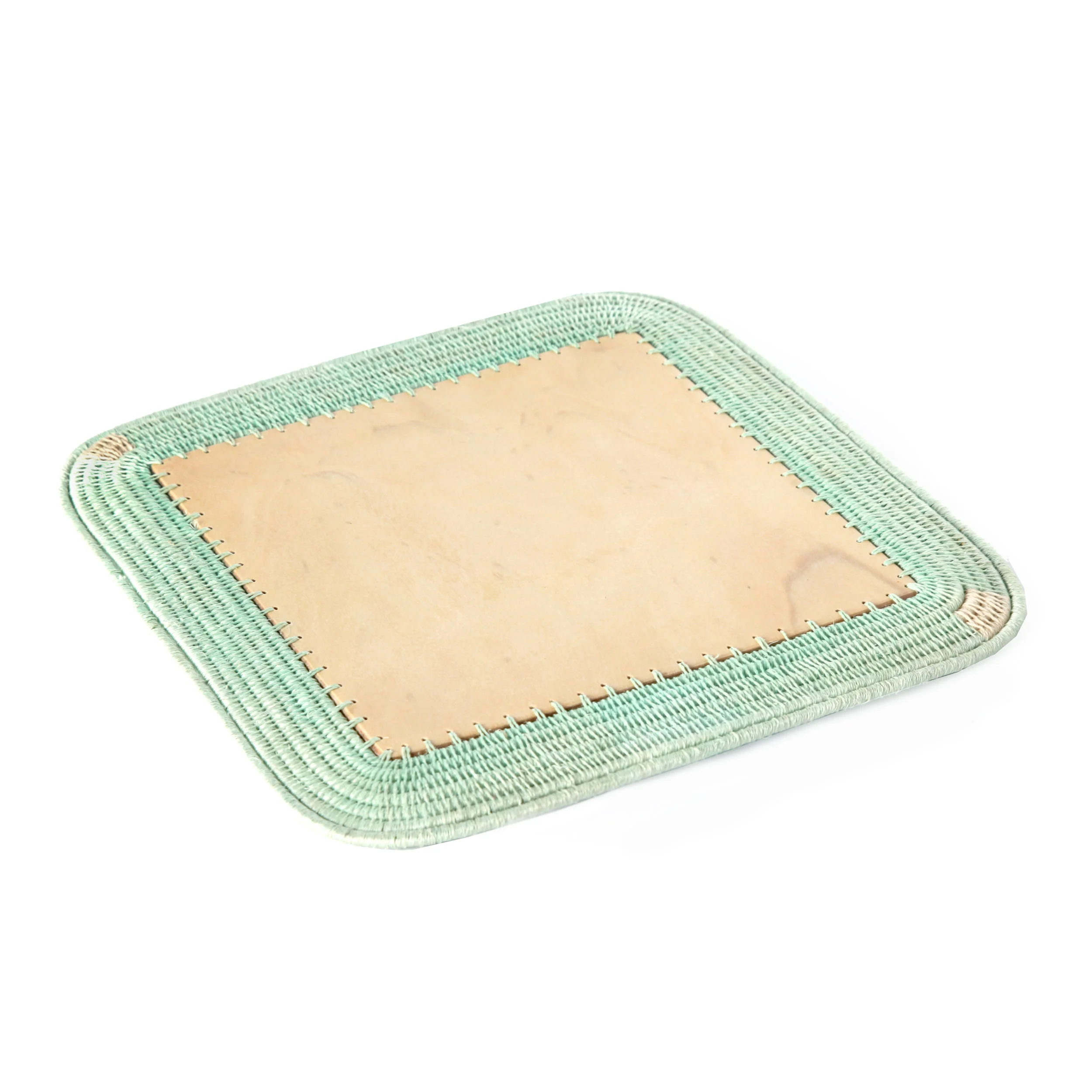 square placemat  - mint
