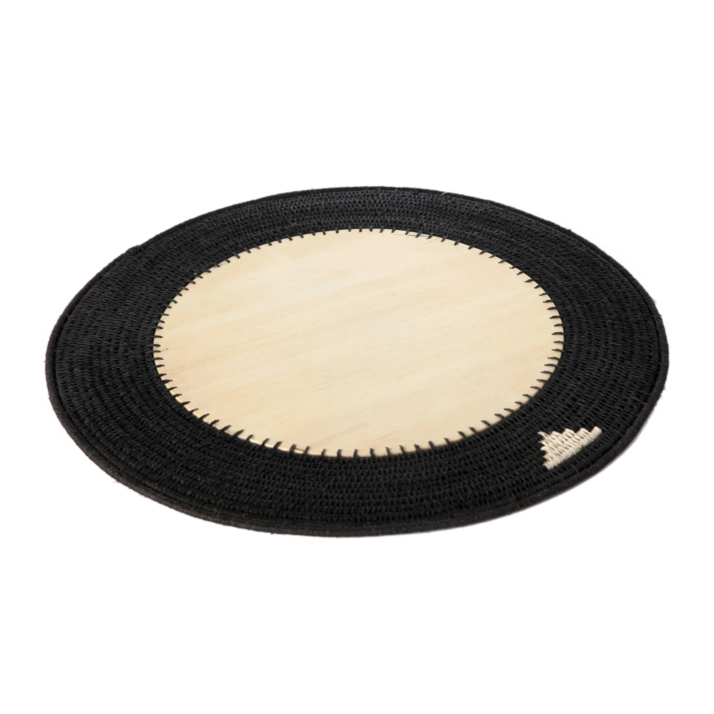 round charger  - black